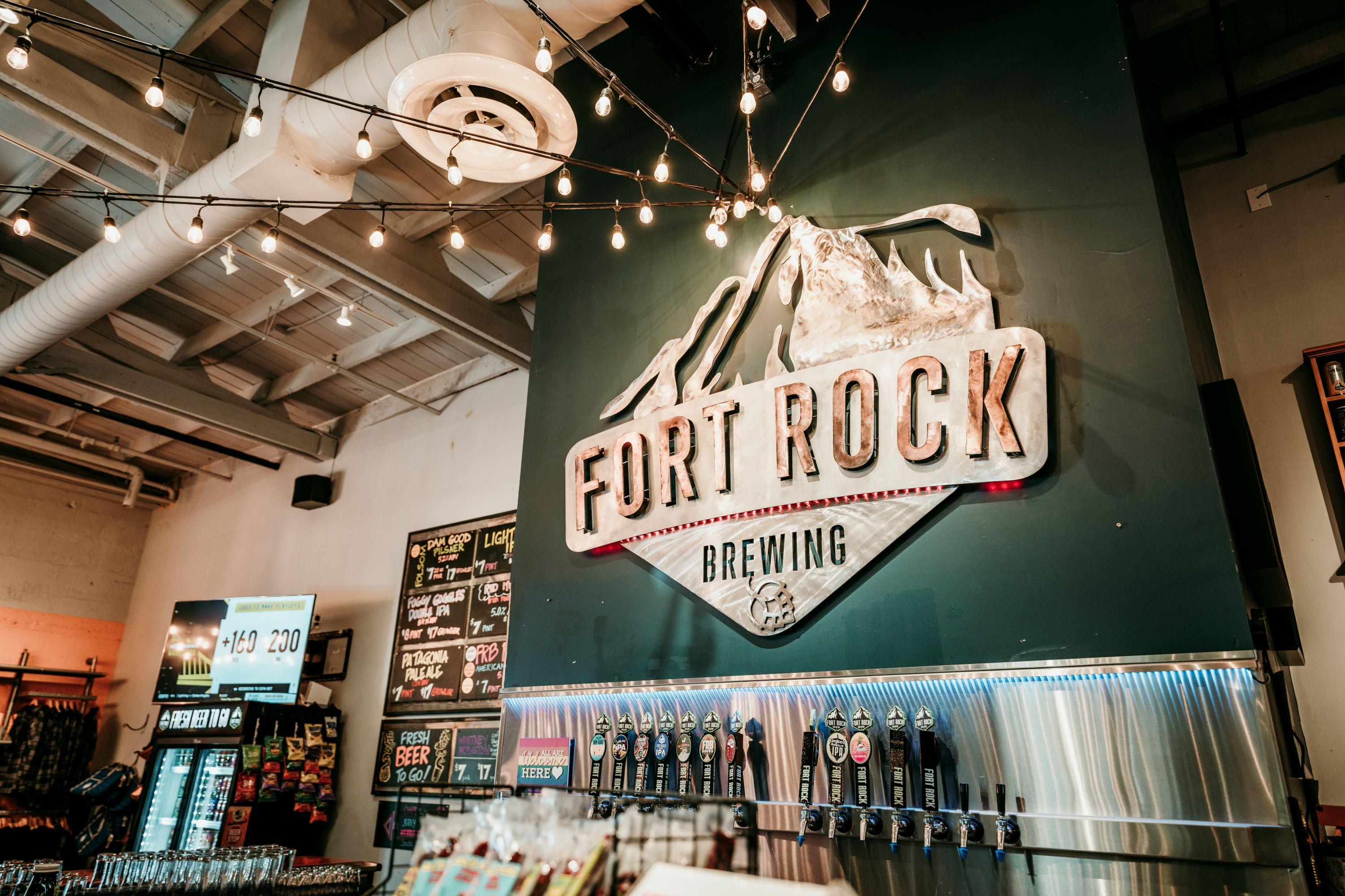 Fort Rock Brewing Co indoor seating